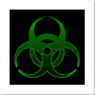 Bio-hazard Green Posters and Art